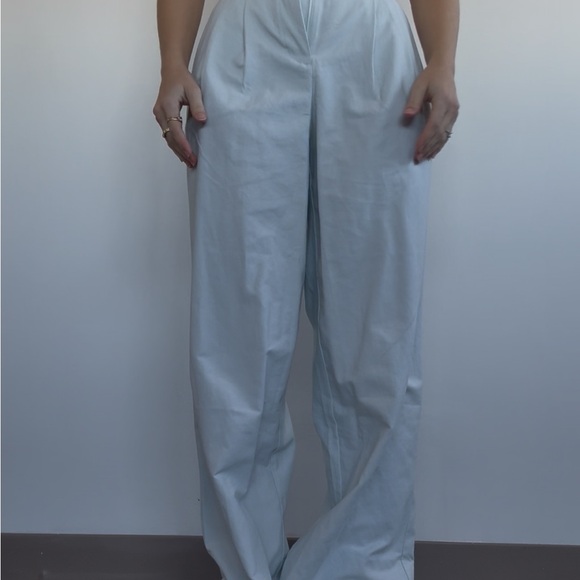 lululemon athletica Pants - lululemon athletica Seafoam Linen Trousers